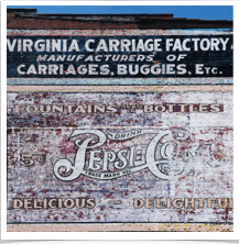 Roanoke Virginia - Carriage Sign Roanoke Virginia - Carriage Sign